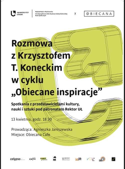 zaproszenie na spotkanie z profesorem Krzysztofem Koneckim 
