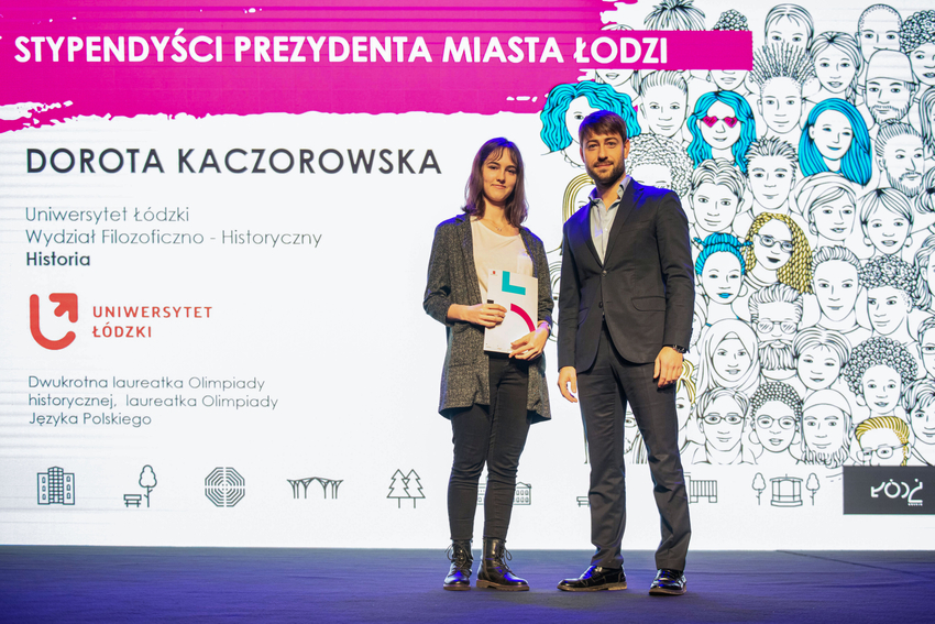 Stypendystka Młodzi w Łodzi